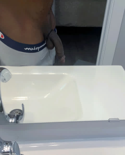 amateur bbc big dick black ebony penis uncircumcised uncut clip