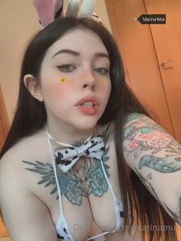 cosplay cowgirl long hair onlyfans sensual tattoo clip