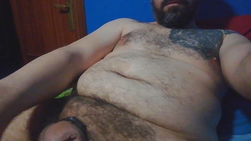 amateur bear cock hairy hairy cock homemade jerk off male masturbation masturbating