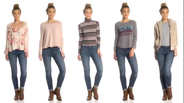 Claire Gerhardstein - Jeans highlights (1080p & 720p source vids, roughly March