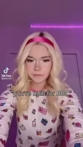 bbc tiktok white girl clip