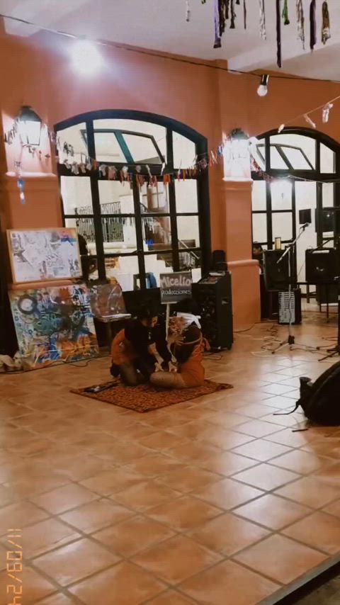 Small performance where I participated 🖤