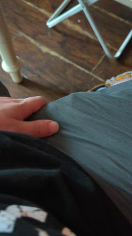 bulge cock nsfw shorts solo clip