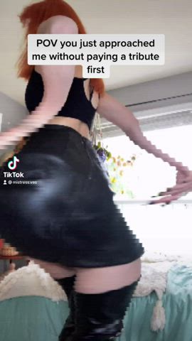 Domme Femdom TikTok clip