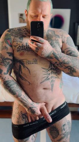 amateur bear big dick muscles onlyfans tattooed thick thick cock thick thighs clip