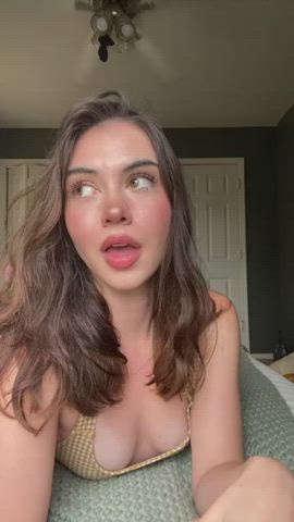 cleavage cute tiktok clip