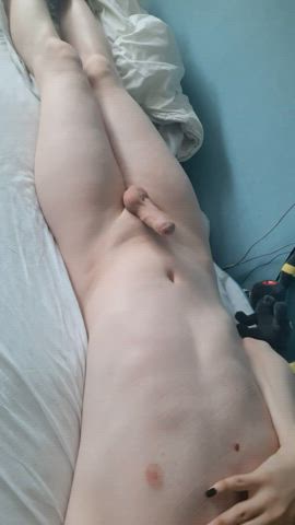 Wouldn't I look amazing with cum all over my body?~