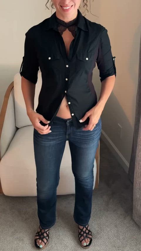 Request for u/bry-guy1994: Push Up Bra and Jeans