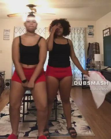 Ass Dancing Ebony Legs Lesbian Thick Thighs Twerking clip