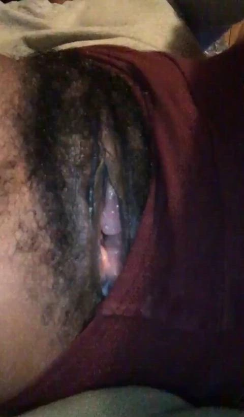 amateur black close up ebony fingering hairy pussy homemade labia panties wet pussy