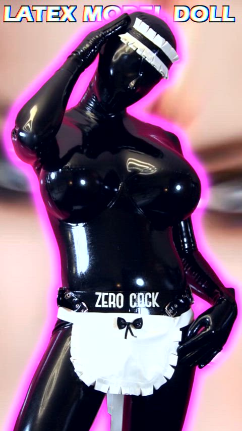 Rubber Maid + Inverted Chastity