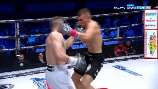 Patryk Cichy vs. Andrii Tsiura - Babilon MMA 8