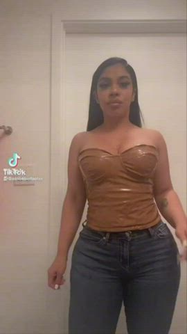 Booty Jeans Softcore Thong TikTok clip