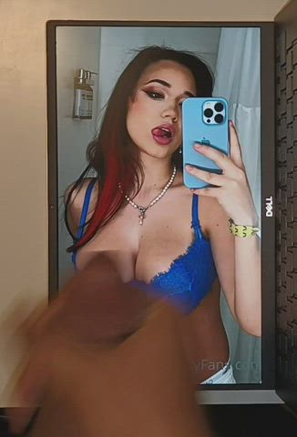 big tits cum tiktok tribute clip