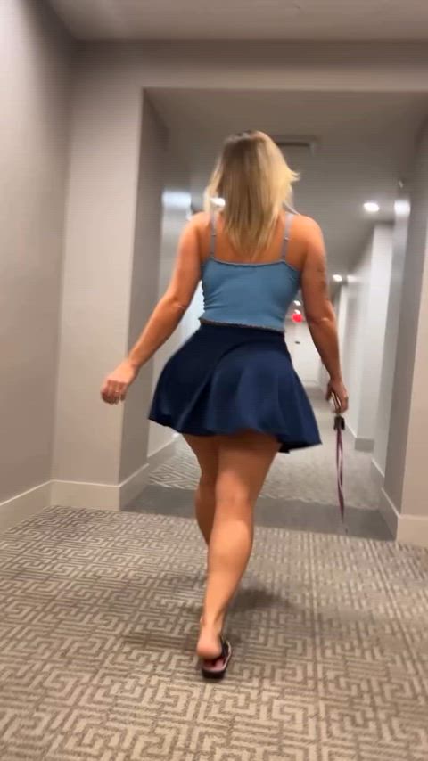 blonde candid dress white girl clip