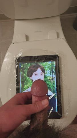 cumshot pretty tribute clip