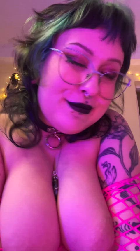 I hope you like the way my boobs vibe to the music and join in to play with them