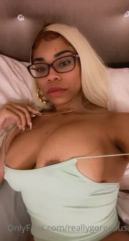 big tits ebony eye contact clip