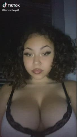 amateur big tits boobs cute latina natural tits teen tiktok tits clip