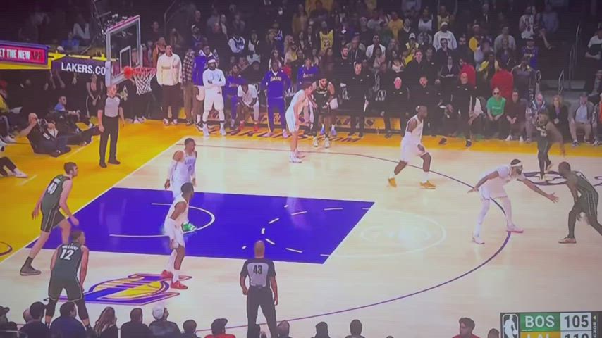 Once Again 🗣️ Shitty Lebron D in Clutch Situations