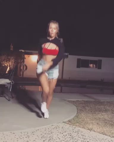 Bouncing Dancing Tease clip