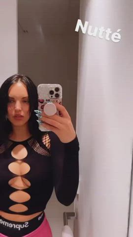 Big Tits Boobs Celebrity German Natural Tits Nipples OnlyFans Teasing clip