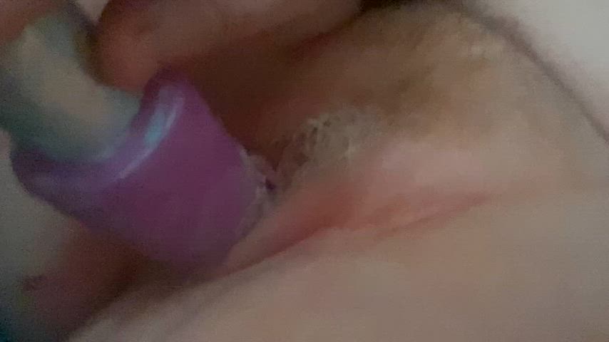 Fucking toothpaste into my pussy to make it sting 2/3
