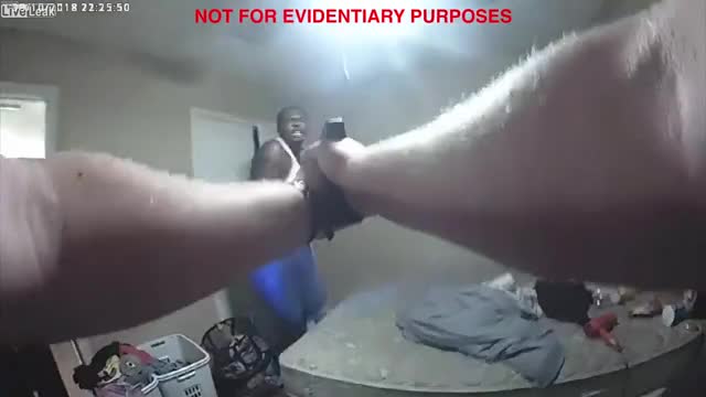 Suspect Gets Shot After He Attemps To Take Officer’s Gun