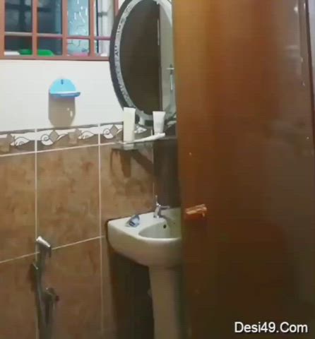 Bathroom Bollywood Desi Hidden Cam Indian Malaysian Shower Solo Striptease clip