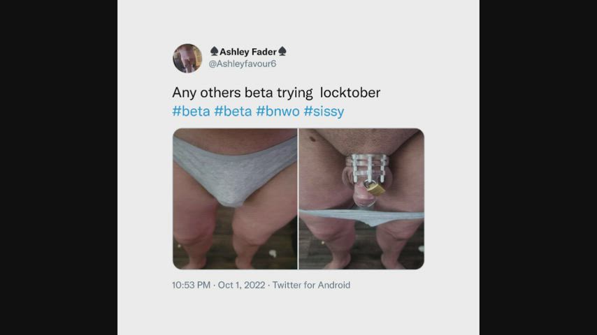 bbc caption chastity femboy femdom fetish interracial sissy r/sph clip