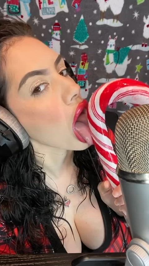 asmr blowjob candy kinky licking nsfw oral sucking blowjobs lips-that-grip clip