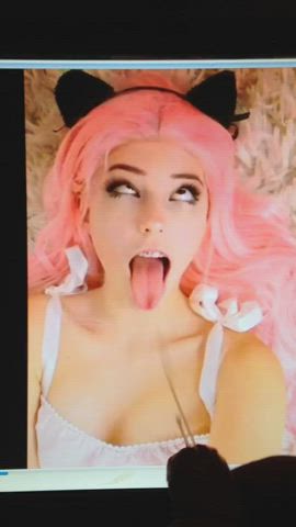 Belle Delphine Cum Tribute clip