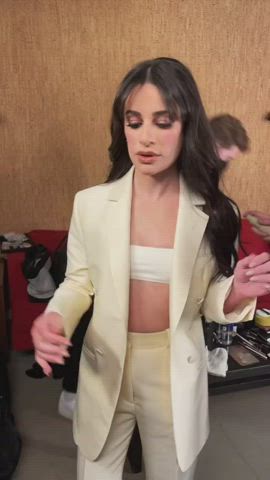 brunette celebrity lea michele natural tits small tits clip