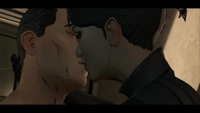 Batman and Catwoman Romance Kissing Scene - Batman Telltale Episode 3 Bruce &
