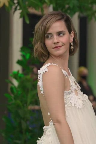 brunette celebrity emma watson clip