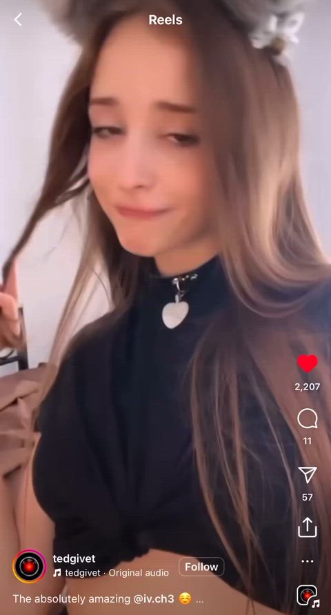 ahegao cute tiktok ahegao-face instagram clip