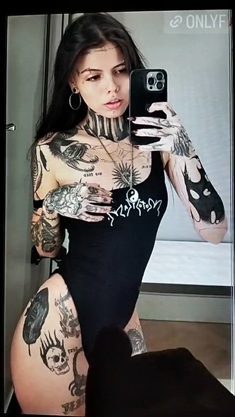 cum tattoo tribute alt-girls hot-girls-with-tattoos masturbation money-shots real-cock