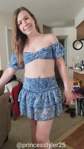 Jiggling Skirt Trans Porn GIF by princesstyler25