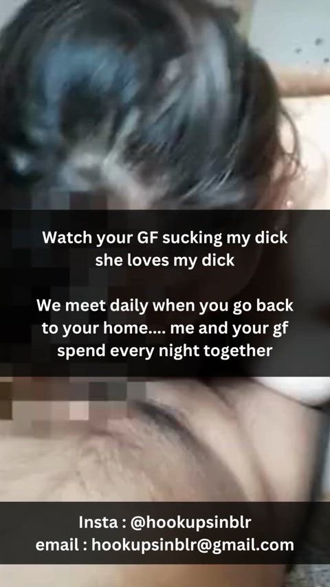 big tits blowjob caption chubby cuckold desi girlfriend hotwife indian clip