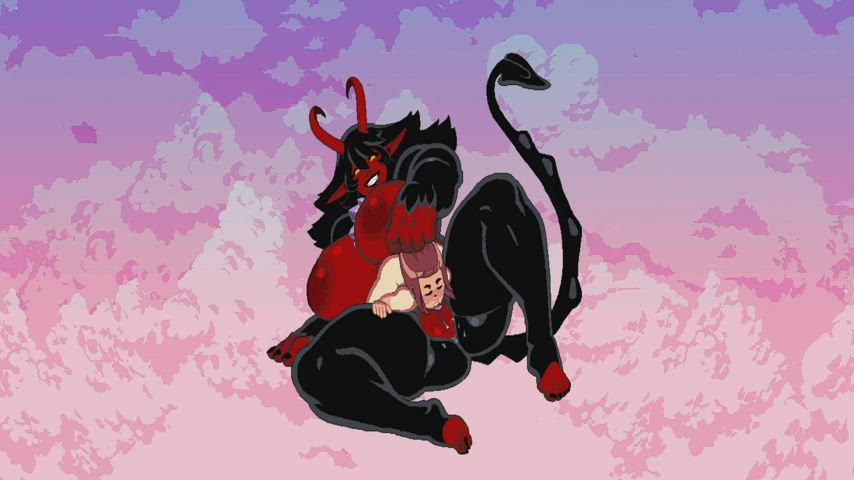 Animation Anime Cartoon Hentai Lesbian Licking Monster Girl Orgasm Rule34 clip