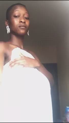 Big Tits Ebony Skinny clip