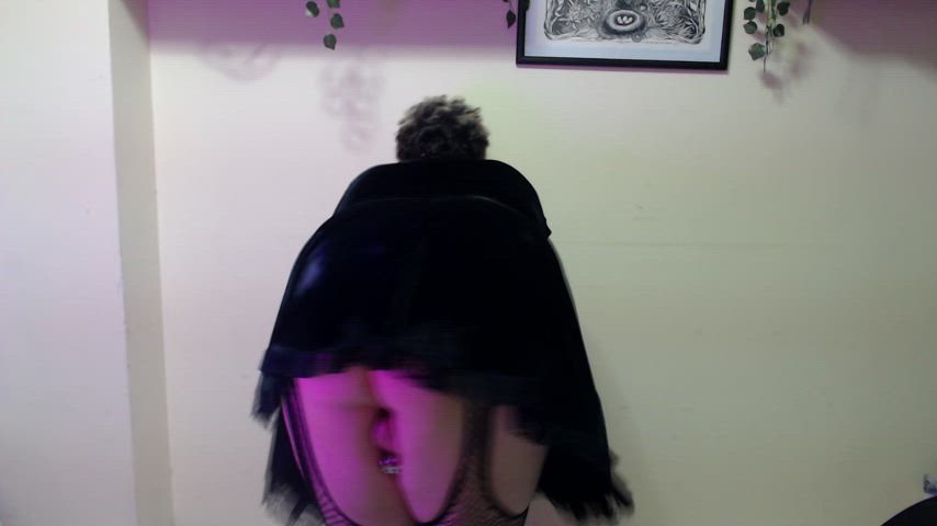 amateur big ass booty dancing femboy goth onlyfans trans transgender witch clip