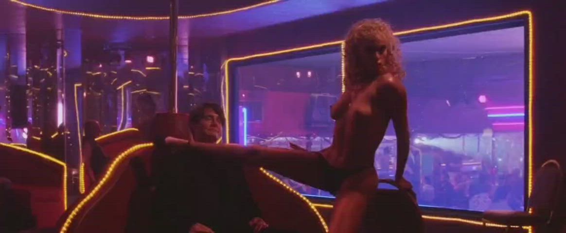 blonde celebrity stripper striptease clip