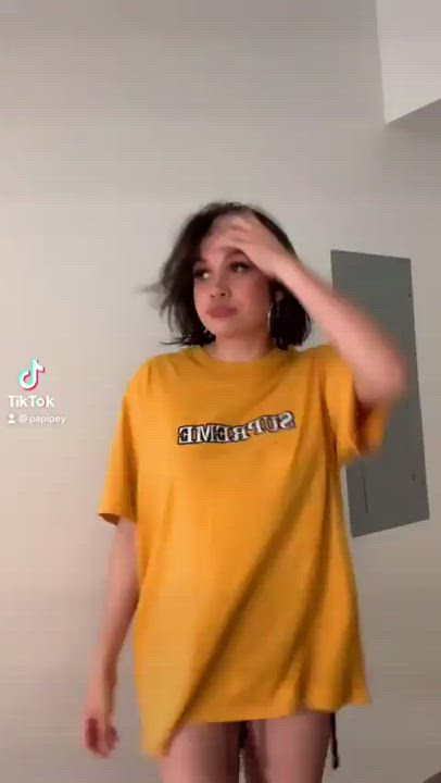 Natural Tits Nude TikTok clip