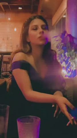 bangladeshi cleavage smoking clip