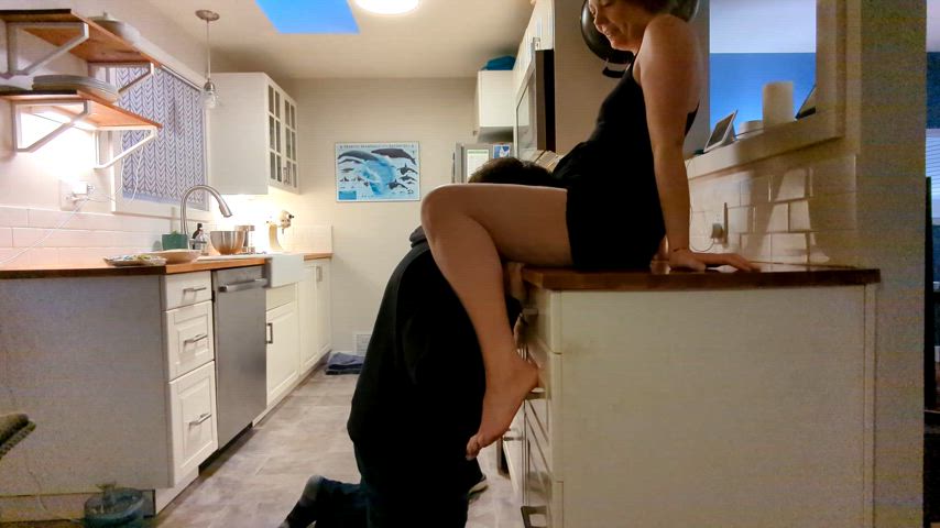 amateur doggystyle homemade kitchen kitchen table onlyfans real couple redhead riding