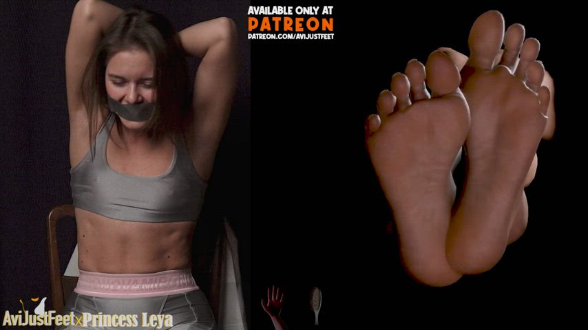 Leya (Russian Fetish) Tickled 3D Feet