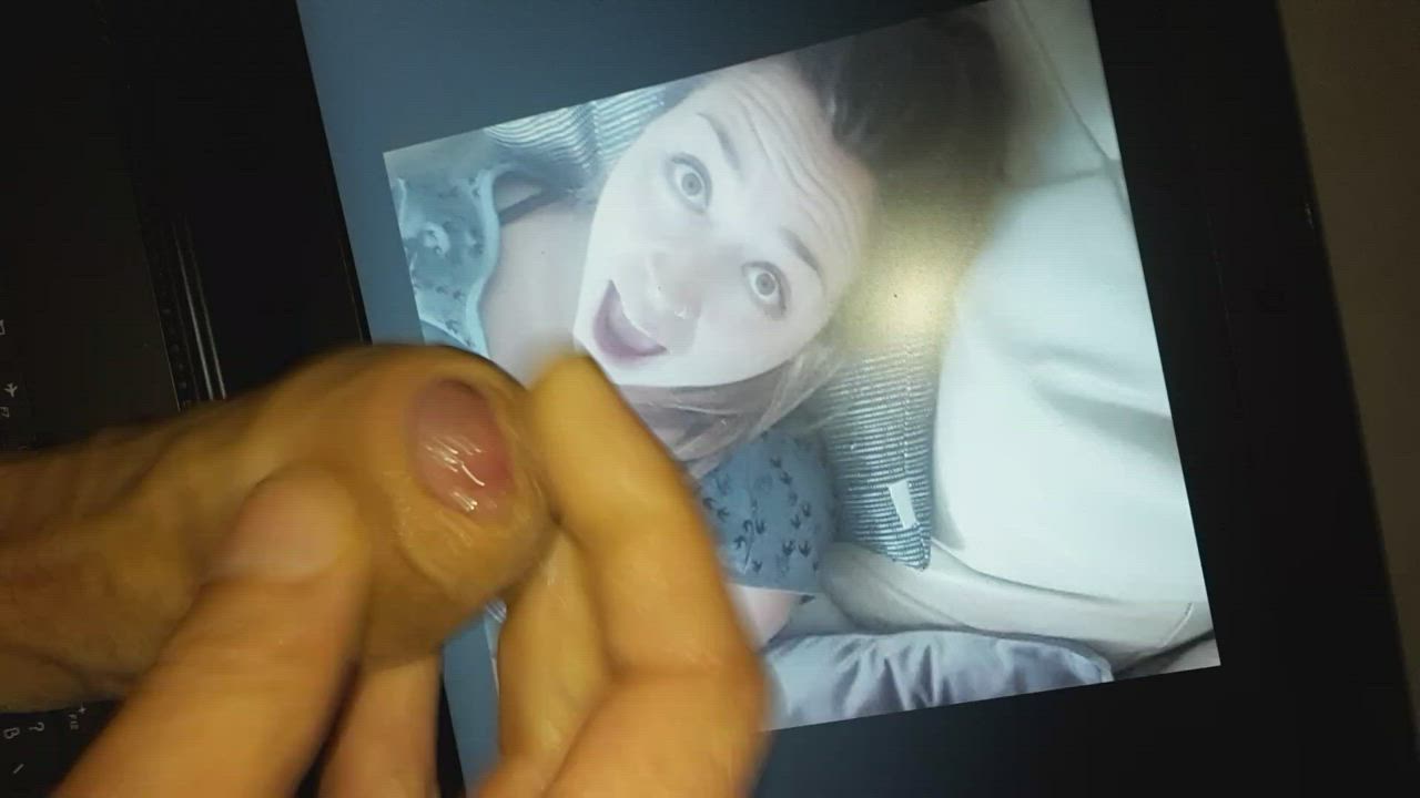 Cumtribute for sexy german girl