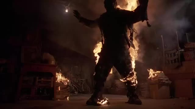 Zombie Jason - House Explosion