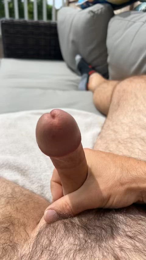 bwc big dick cock jerk off masturbating onlyfans outdoor clip